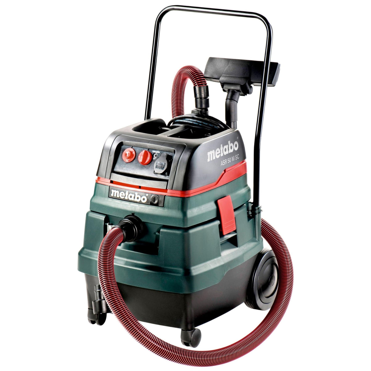 Metabo 602045000 - Aspirador en seco y húmedo ASR 50 M SC 1400 W 50 l, clase M - Ferrotecnia