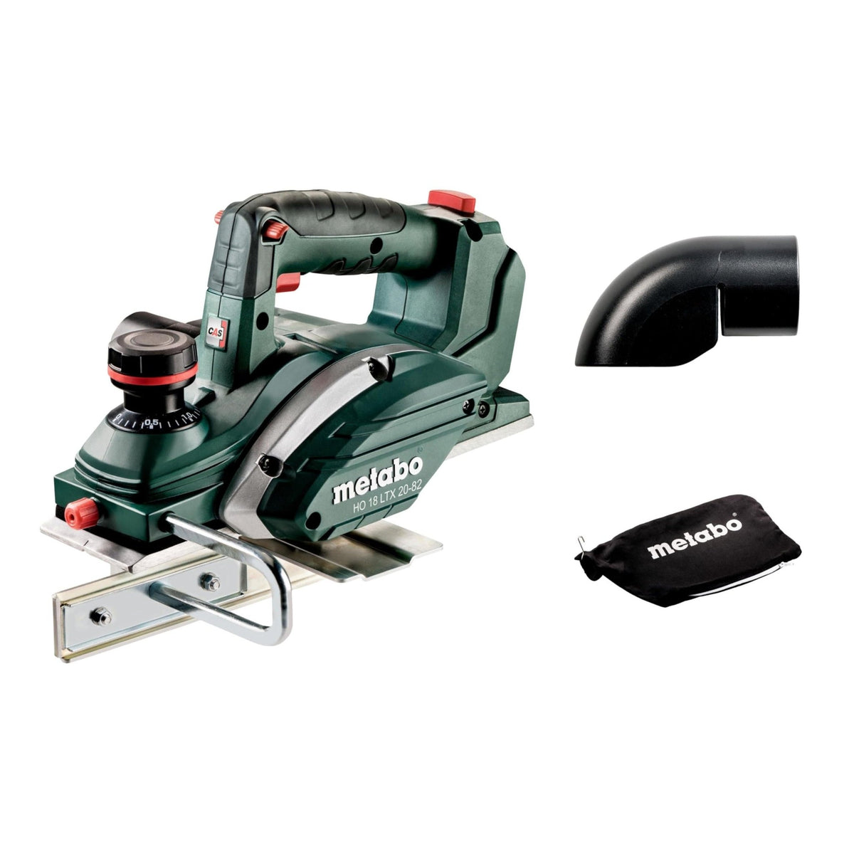 Metabo 602082890 - Cepillo de batería HO 18 LTX 20-82 18 V, 82 mm, sin batería ni cargador - Ferrotecnia