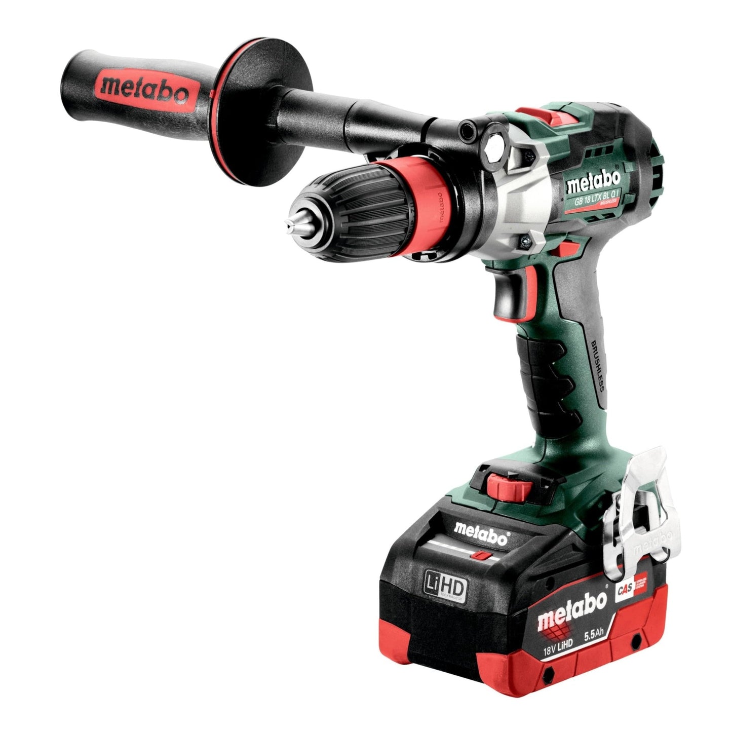 Metabo 602362660 - Roscadora de batería GB 18 LTX BL Q I 18 V, M12, 2x5,5 Ah LiHD, metaBOX - Ferrotecnia