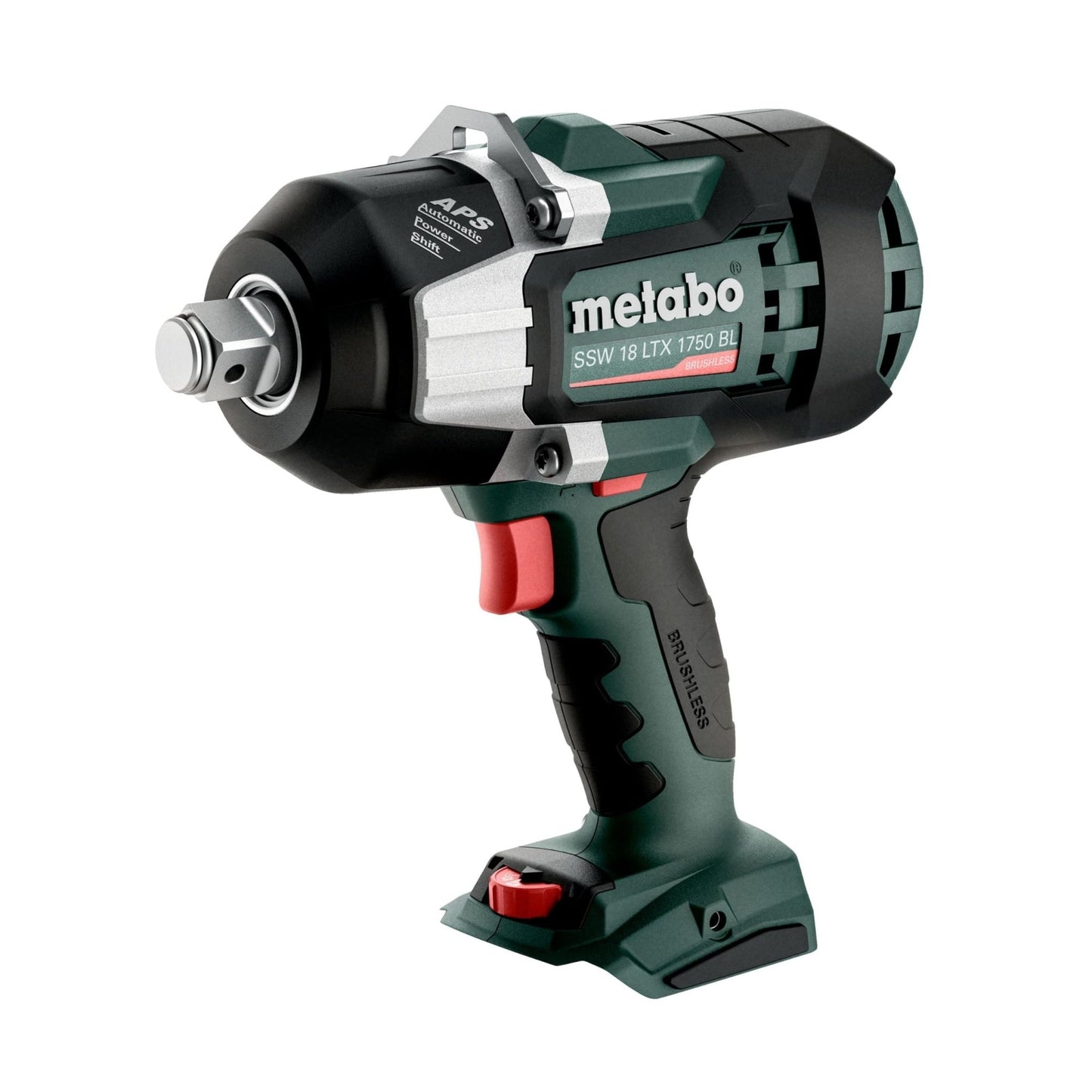 Metabo 602402850 - Llave de impacto de batería SSW 18 LTX 1750 BL, 1750 Nm, sin batería - Ferrotecnia