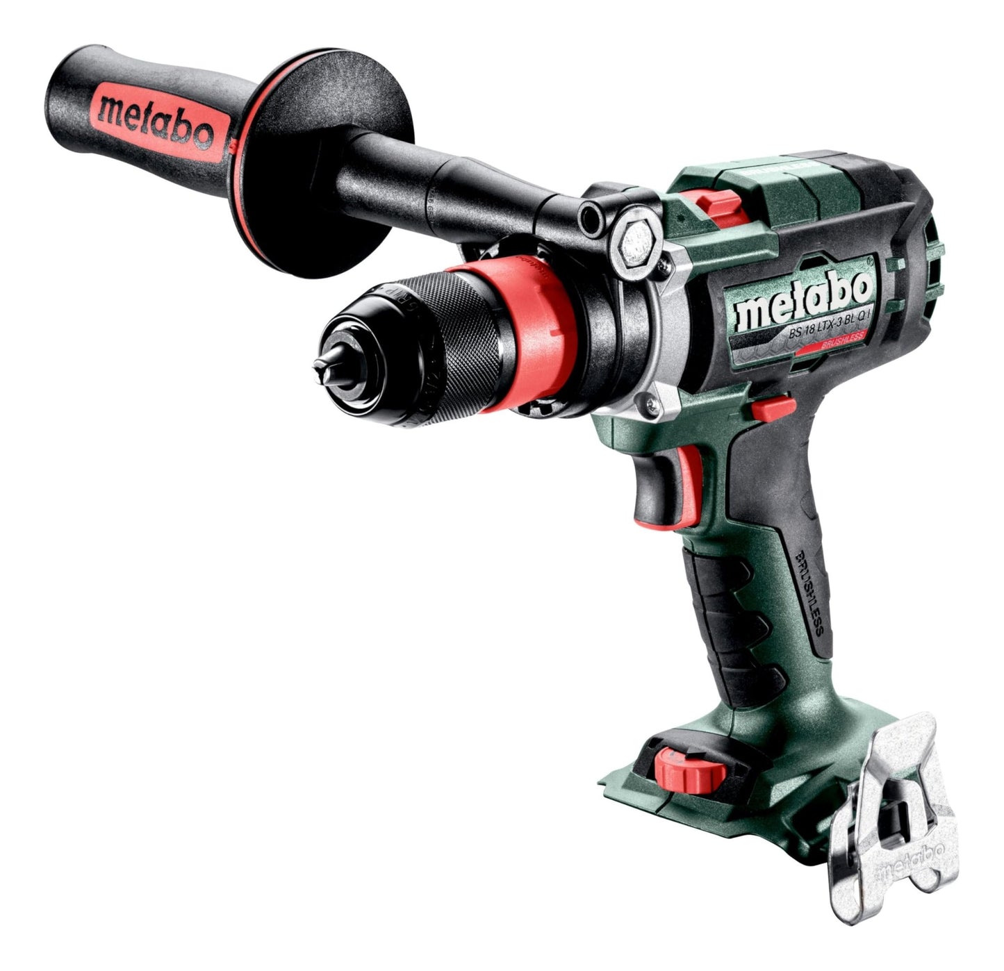 Metabo 603184840 - Taladro atornillador de batería 18V BS 18 LTX-3 BL Q I, sin batería, metaBOX