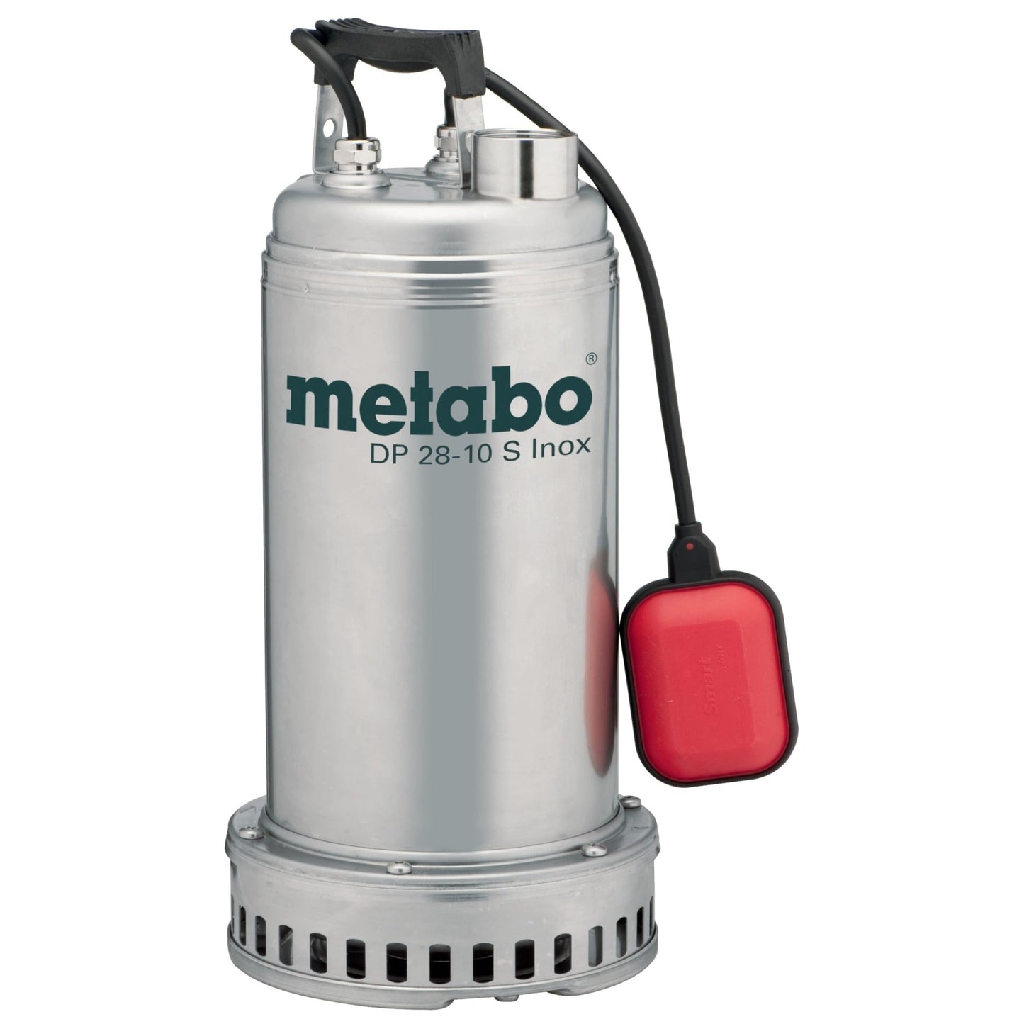 Metabo 604112000 - Bomba sumergible de aguas sucias DP 28-10 S Inox, 1850 W, 28.000 l/h - Ferrotecnia