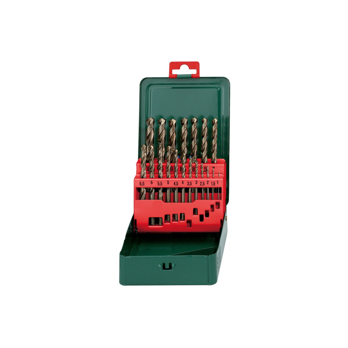 Metabo 627157000 - Estuche de brocas SP HSS-CO, 19 piezas
