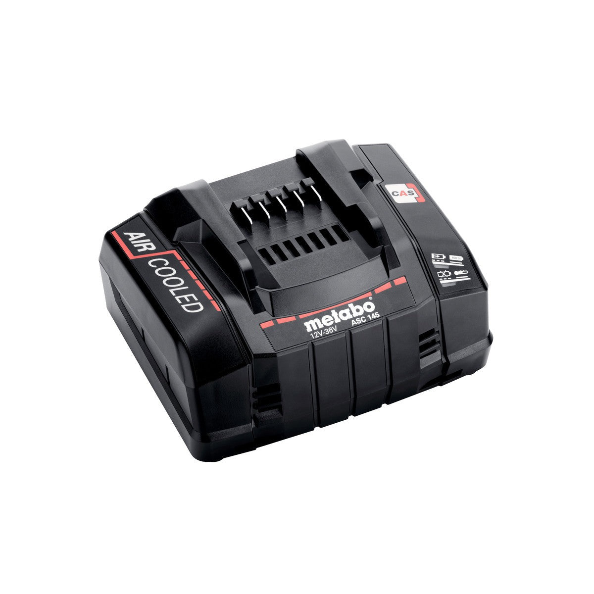 Metabo 627378000 - Cargador rápido ASC 145 , 12-36 V, "AIR COOLED", UE
