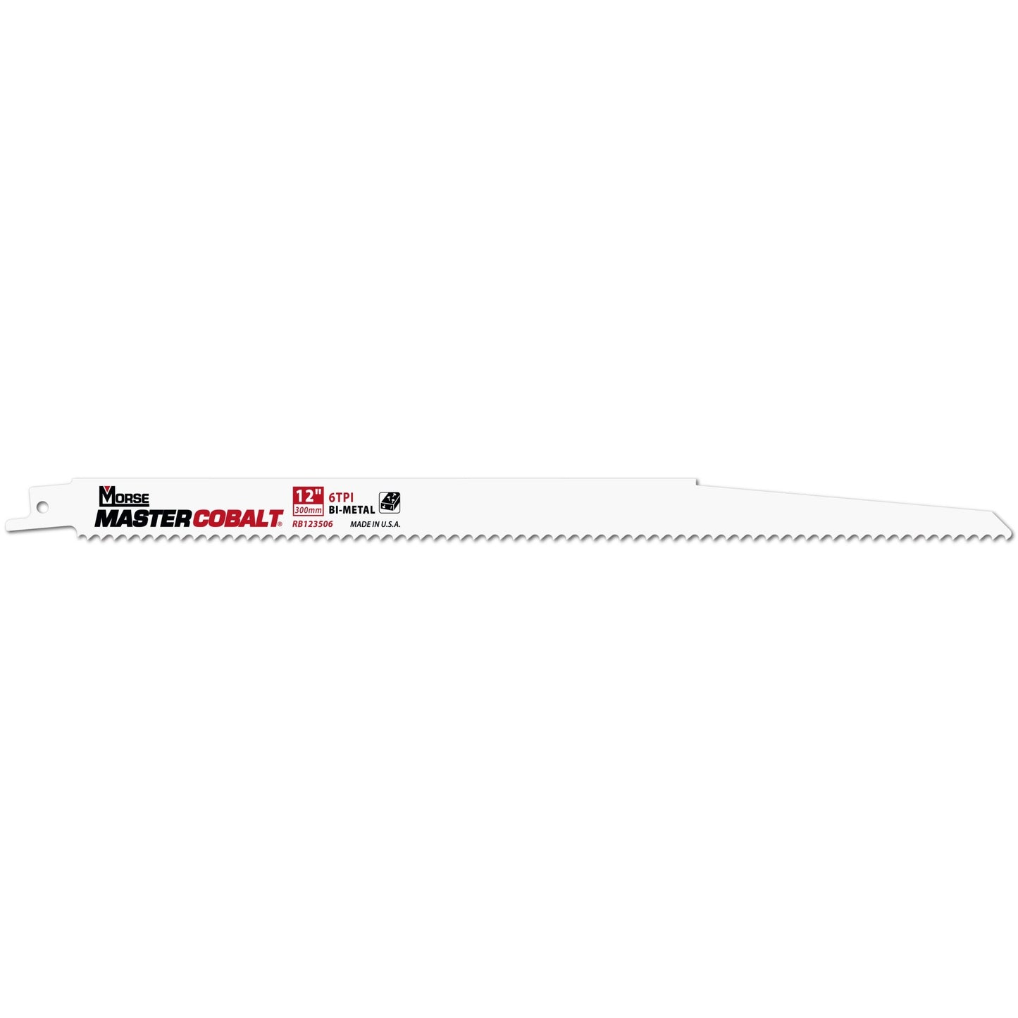 Morse RB123506T50 - Sierras de sable para madera MASTER COBALT 12" 035 6T 50PK