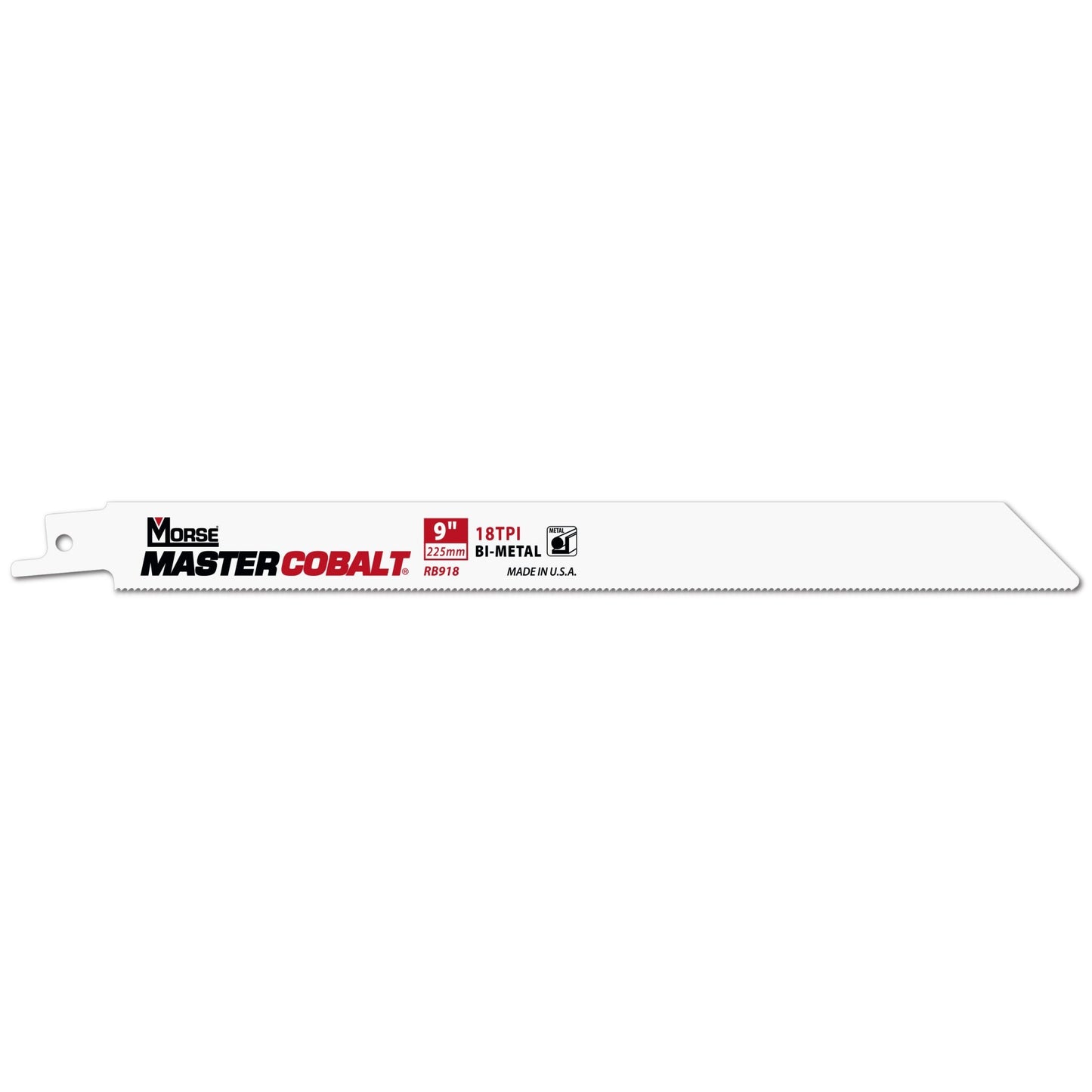 Morse RB918T50 - Sierras de sable para metal MASTER COBALT 9" 035 18T 50PK