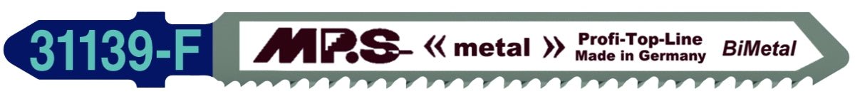 MPS - Hoja de sierra de calar Profi - Line - Metal 31139 - F - Ferrotecnia