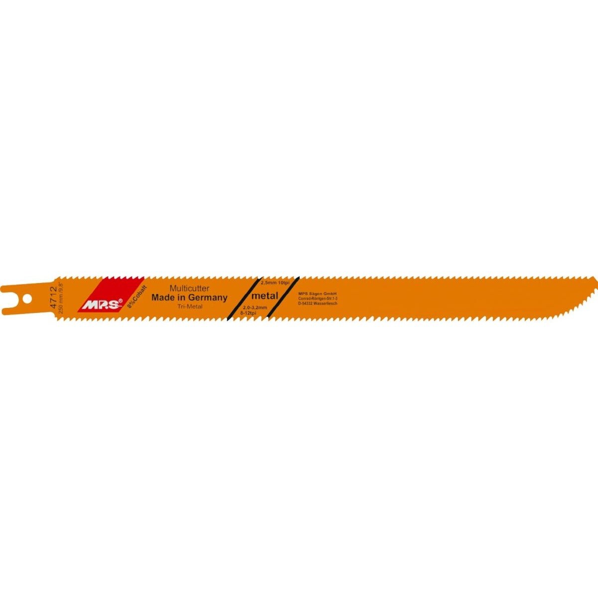 MPS - Hoja de sierra de sable Profi-Line 4712 - Ferrotecnia