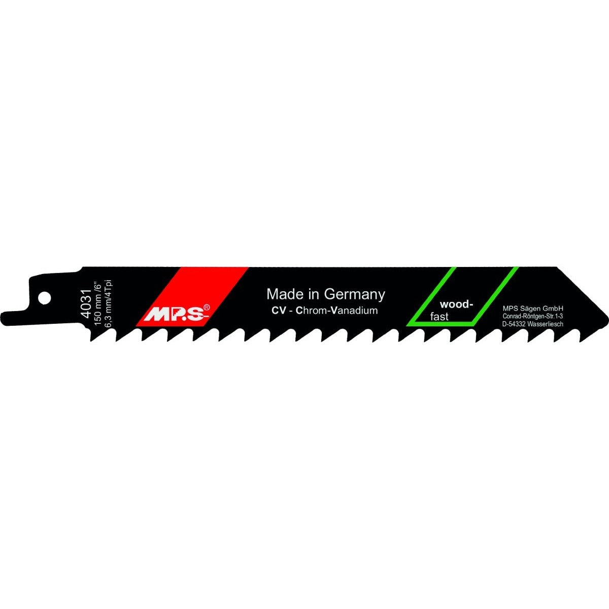 MPS - Classic-Line-Wood 4031 Reciprocating Saw Blade