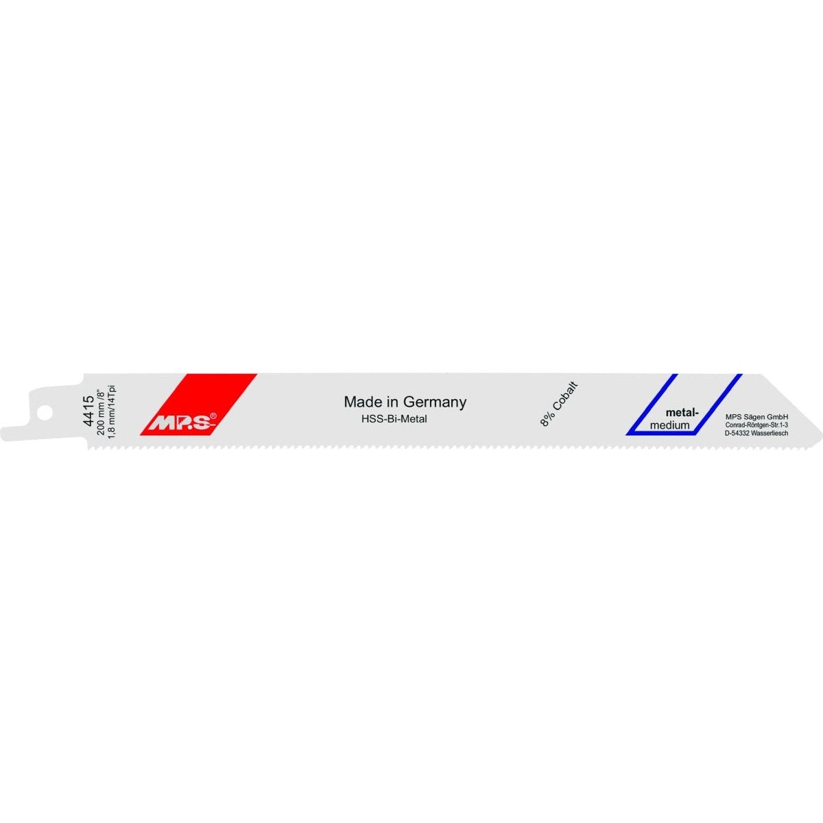 MPS - Profi-Line-Metal 4415 Sabre Saw Blade