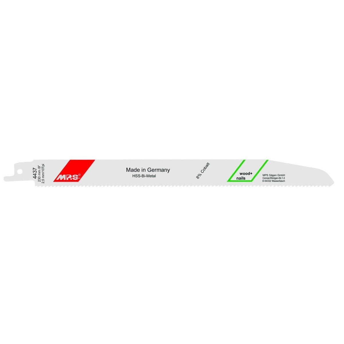 MPS - Profi-Line-Demolition Sabre Saw Blade 4437