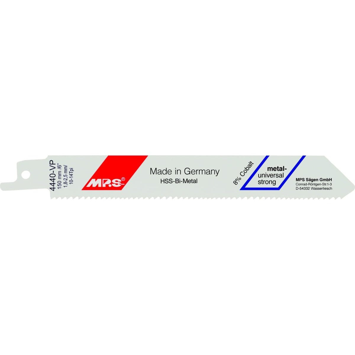 MPS - Profi-Line-Metal 4440-VP Sabre Saw Blade