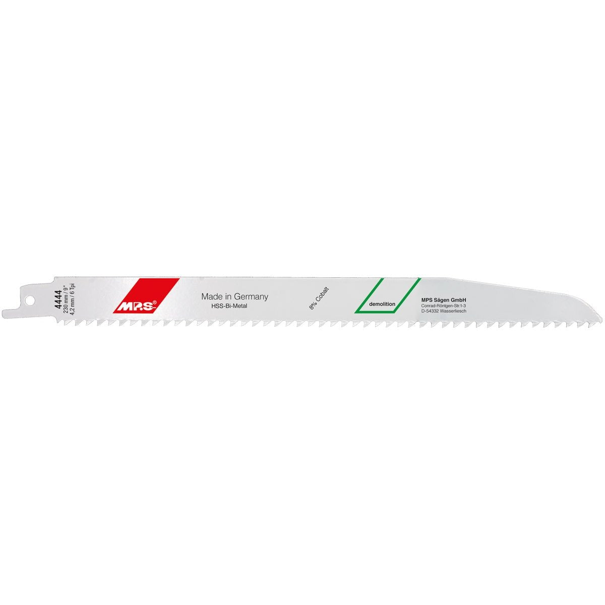 MPS - Profi-Line-Demolition Sabre Saw Blade 4444