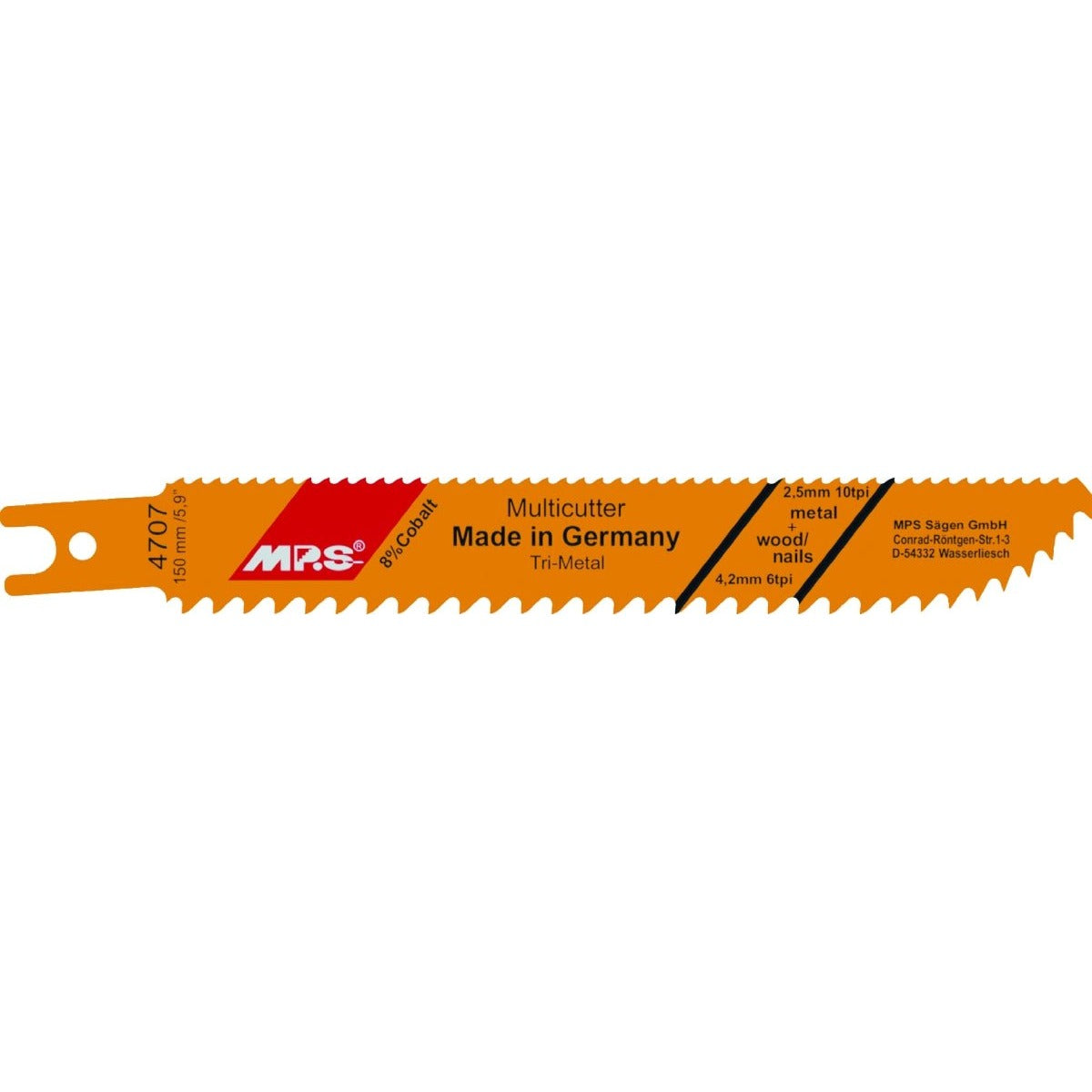 MPS - Hoja de sierra de sable Profi-Line 4707