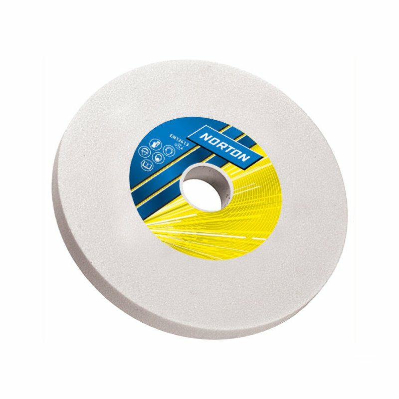 Norton 66243492134 - Muela abrasiva plana tipo 01, 200 x 20 x 32 mm, 38A60KVS3, grano 60