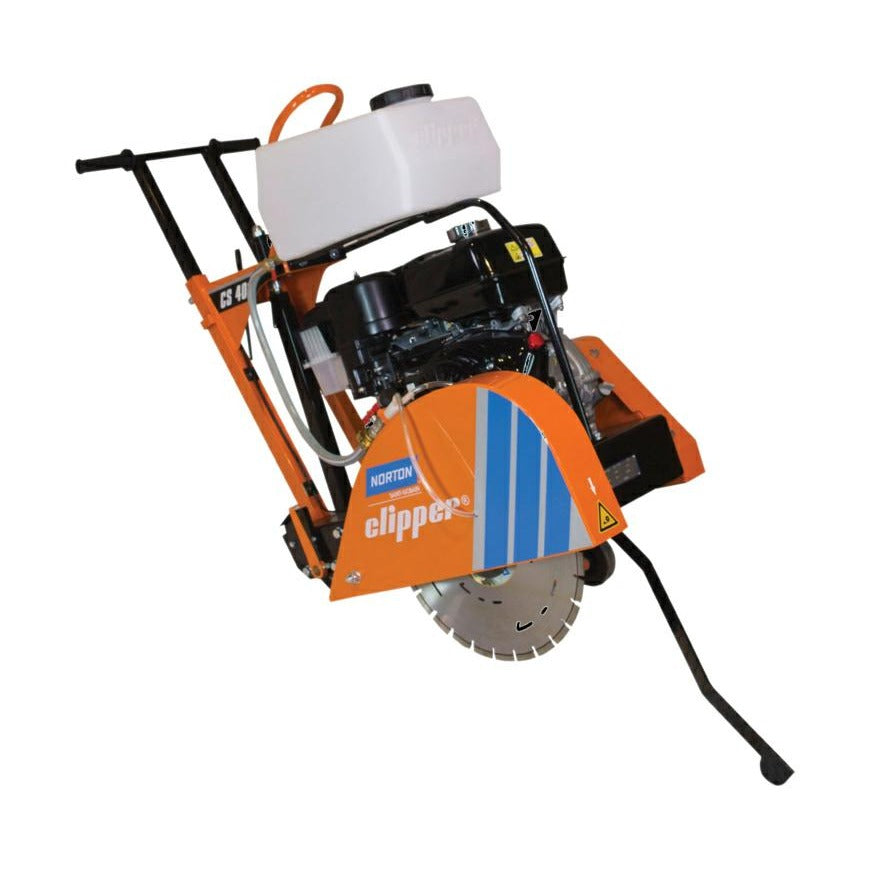 Norton 70184603124 - Cortadora de suelo Clipper CS 401 P14, motor Kohler 10,3 kW, disco 450 x 25,4 mm