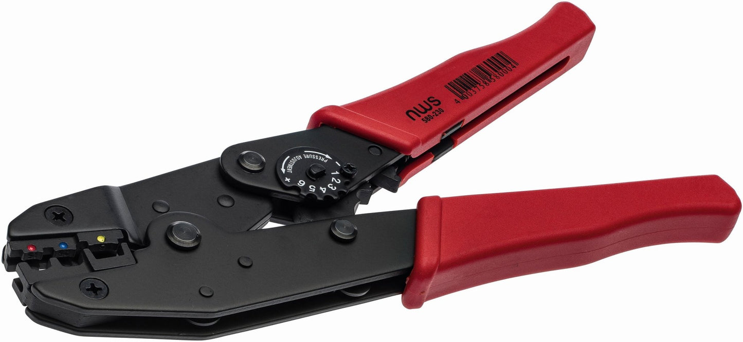 NWS Alicate prensa terminales acción carraca - Ferrotecnia