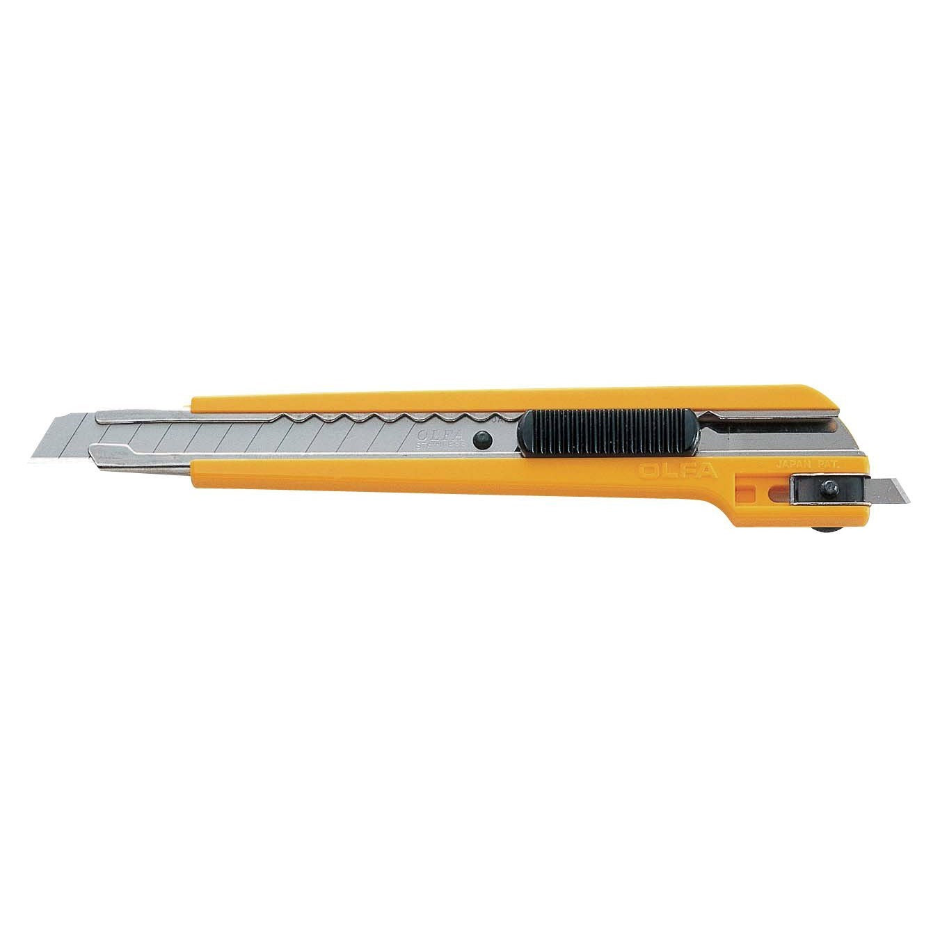 Olfa A-3 - Cutter with automatic lock, blade re-application system and 9 mm blade
