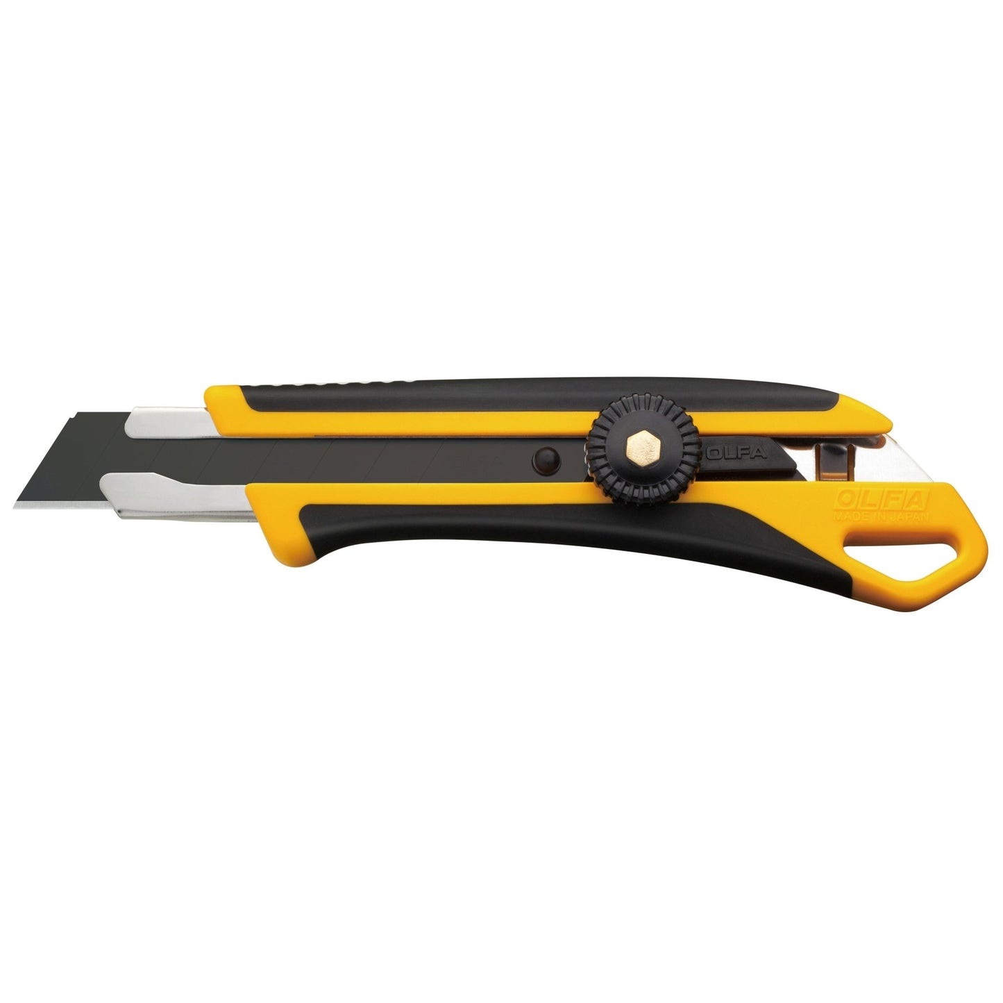 Olfa L-7 - Couteau utilitaire manuel à verrouillage avec lame Excel Black de 18 mm