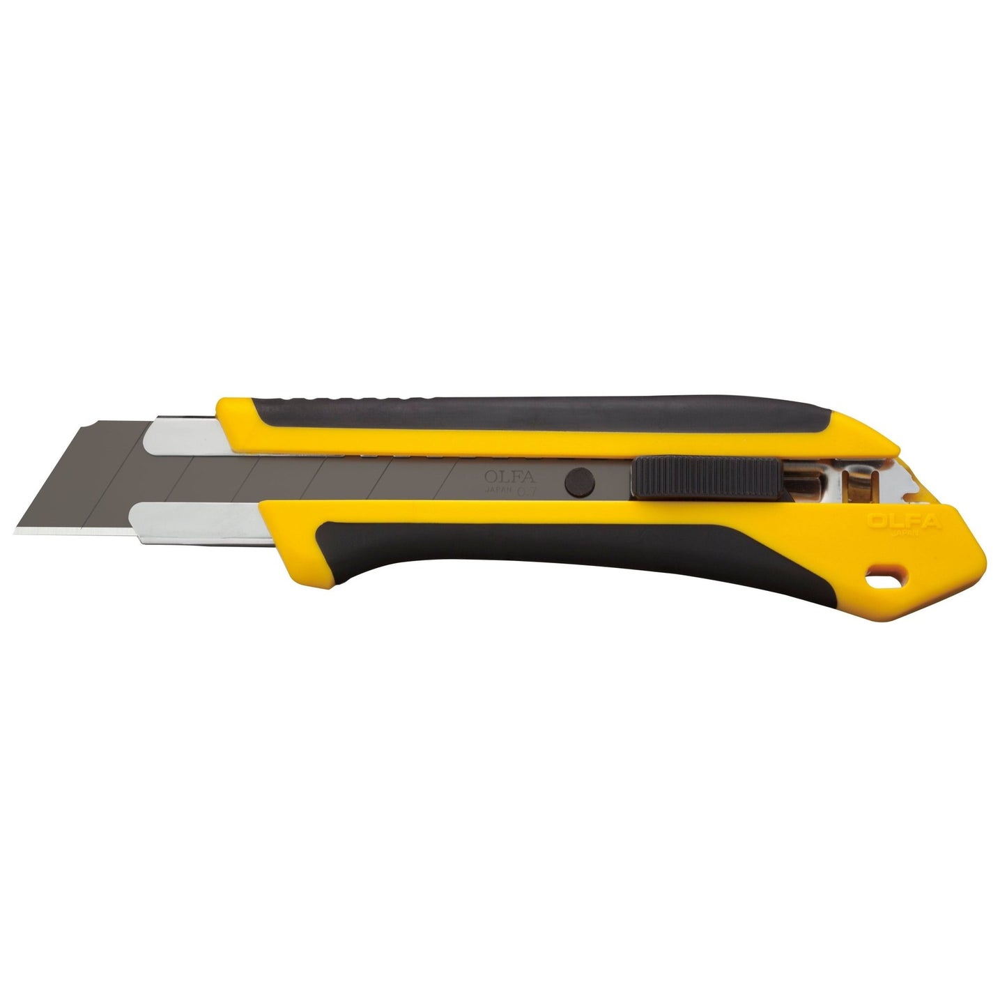 Olfa XH-AL - Cutter with non-slip handle, automatic lock and 25 mm blade
