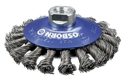Osborn Cepillos cónicos trenzados - Tuerca M14 - Ferrotecnia