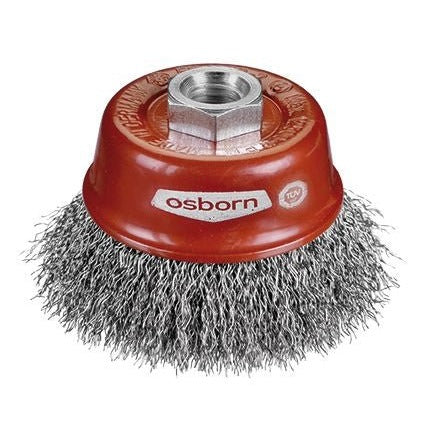 Osborn Crimped Wire Cups - M14 Nut (For Angle Grinder 100-115-125)