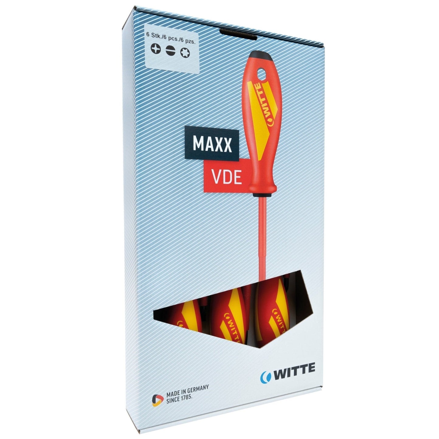 Witte MAXX VDE Insulated Screwdriver Sets