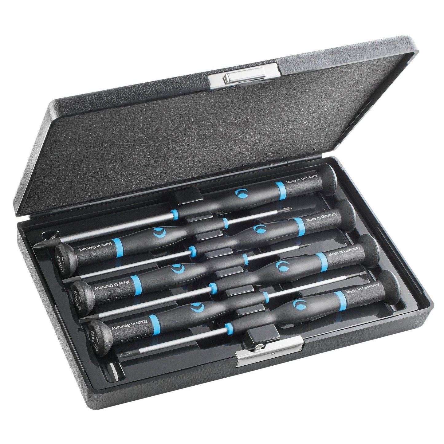 Witte Witte precision screwdriver set in shockproof plastic case