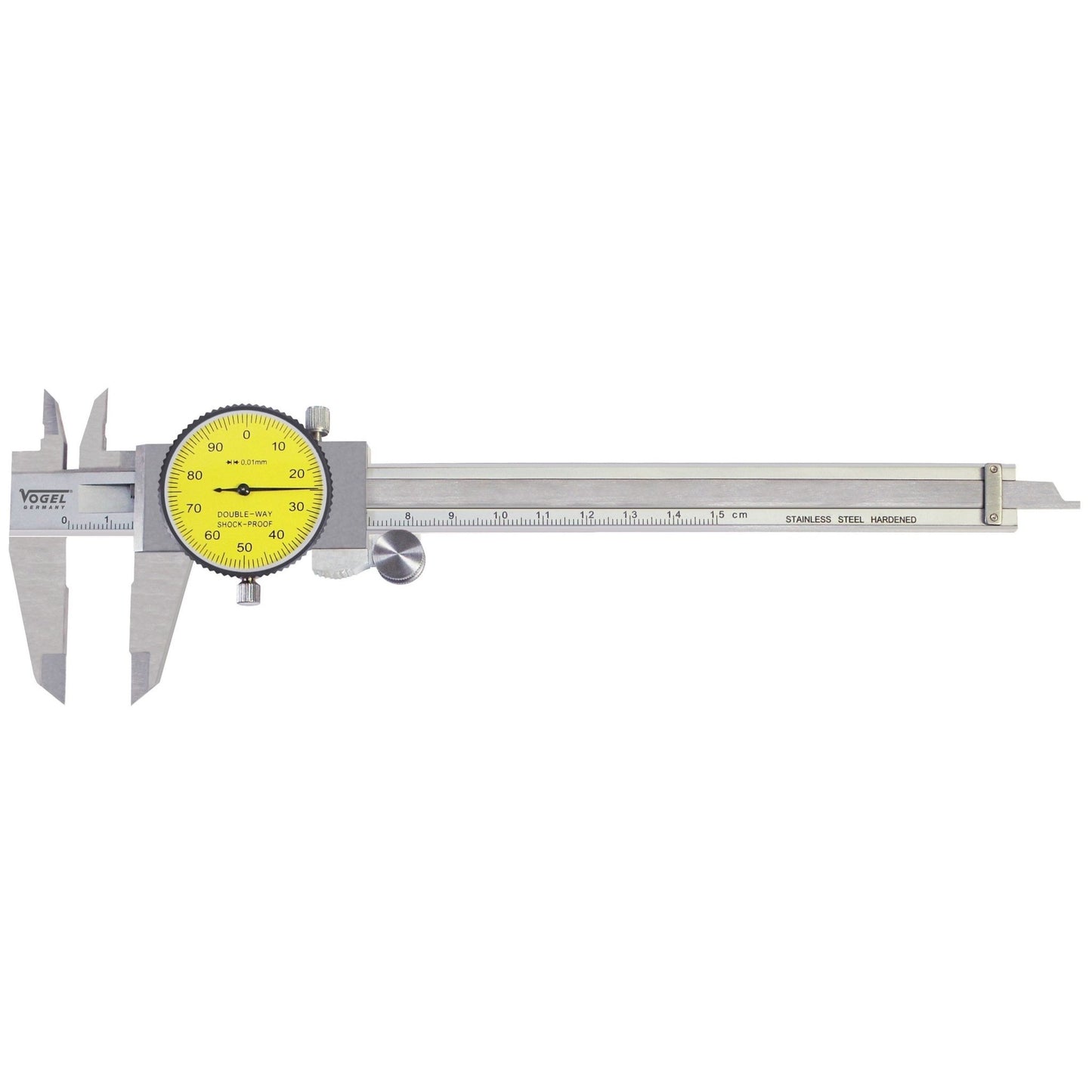 Vogel Vernier Caliper with Dial Indicator DIN 862