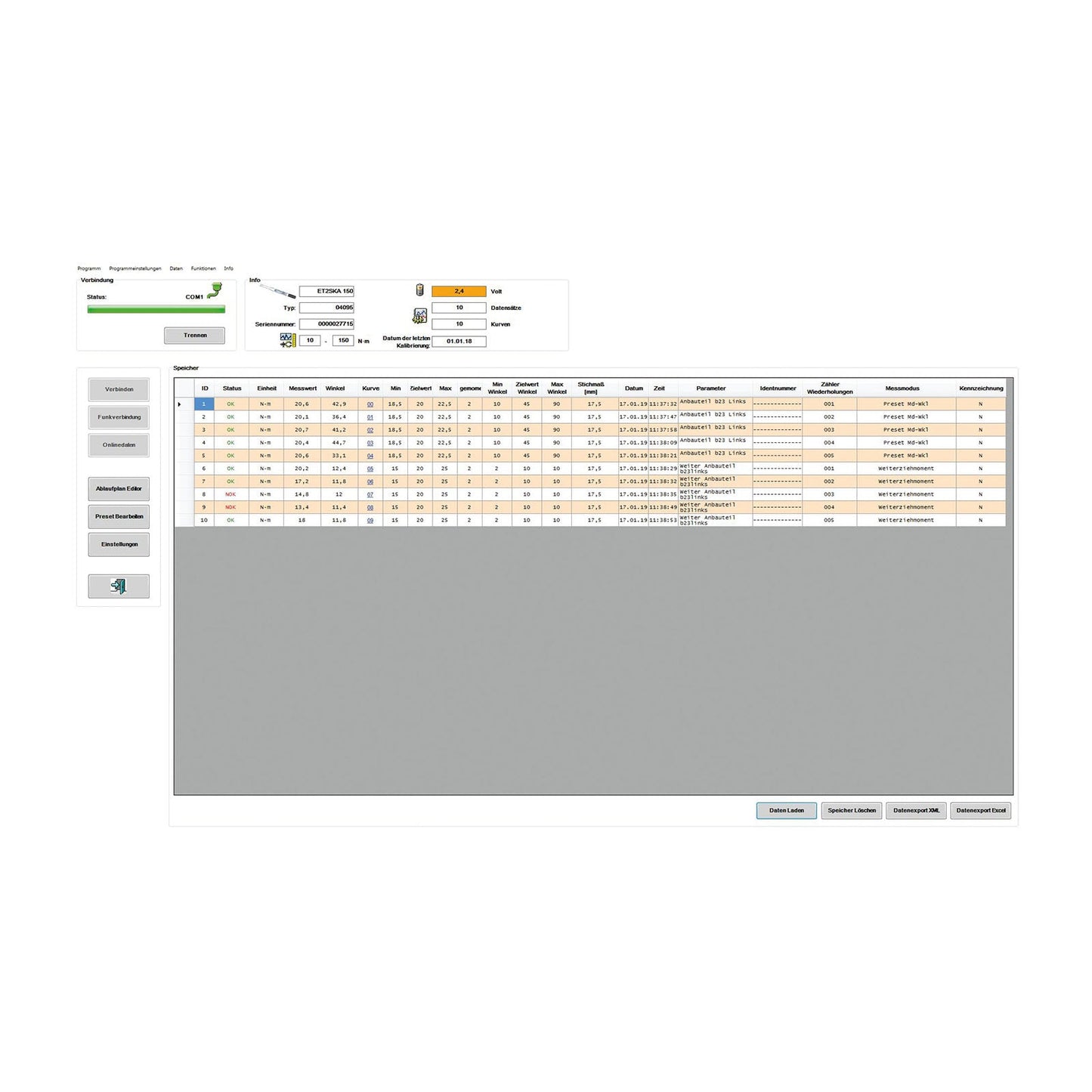 GEDORE ET2SZA 1000 - Dina E-torc2 Z28 100-1000 Nm