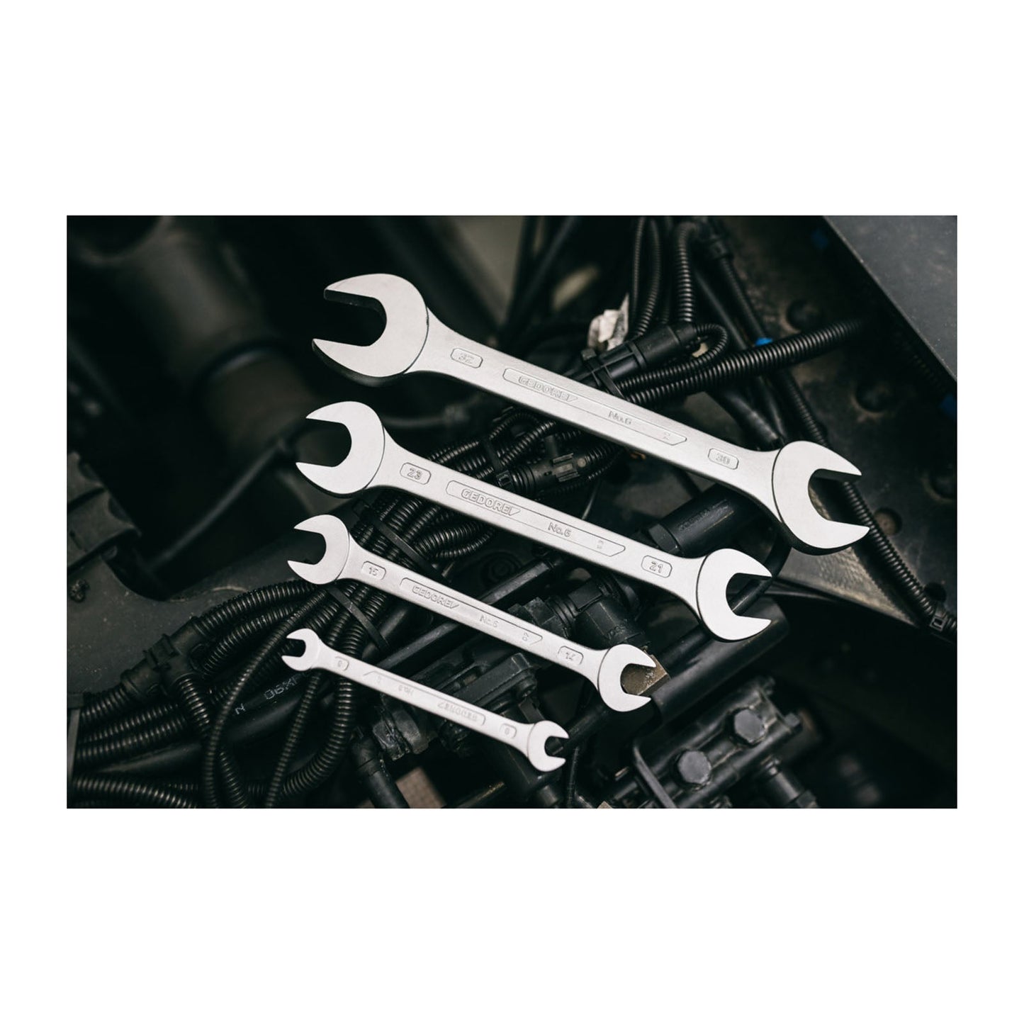 GEDORE 6 - 2-open-end wrenches