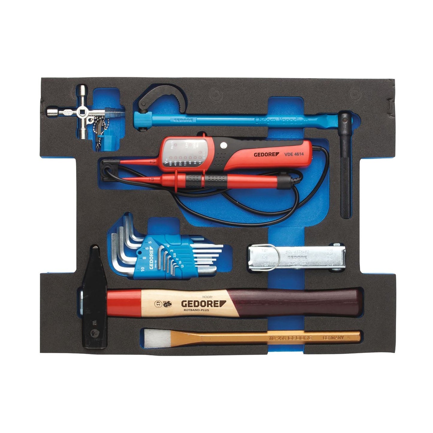 GEDORE 1100 CT2-03-600 D - Assortment of 23 pieces in LBOXX module