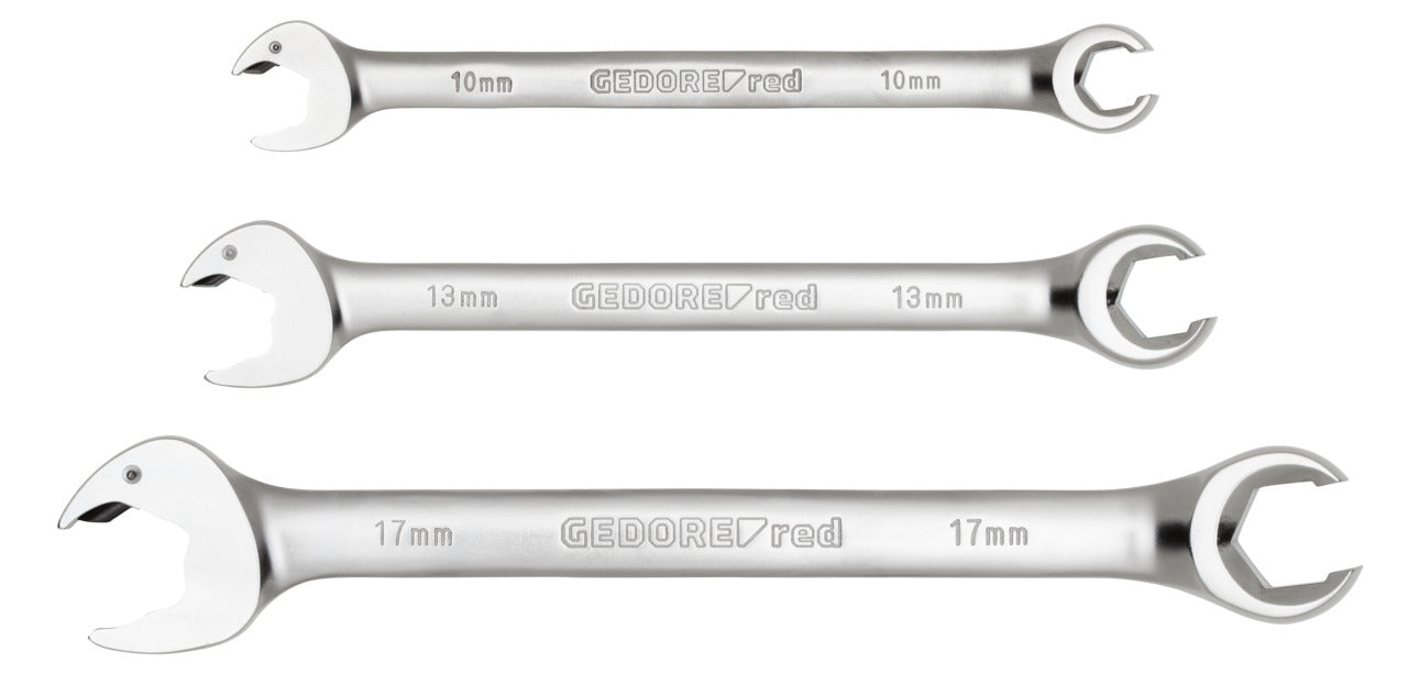 GEDORE rouge R05905004 - Jeu de 4 clés mixtes à cliquet 10-19 mm