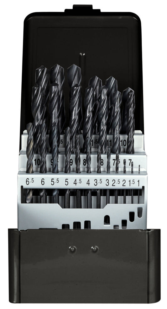GEDORE red R93500025 - Twist drill set Ø 1-13 mm 0.5 mm increment 25 pieces (3301611)