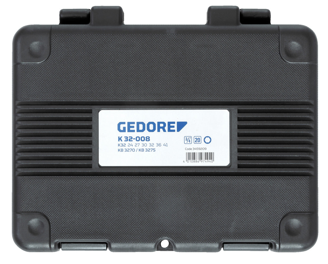 GEDORE K 32-008 - Coffret de douilles à impact 3/4". 8 pièces