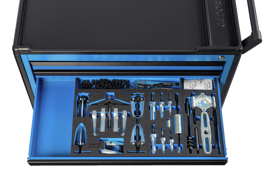 GEDORE 2005 CT4-1.04-1.40 - Assortment of extractors, in foam module for 2005 cart