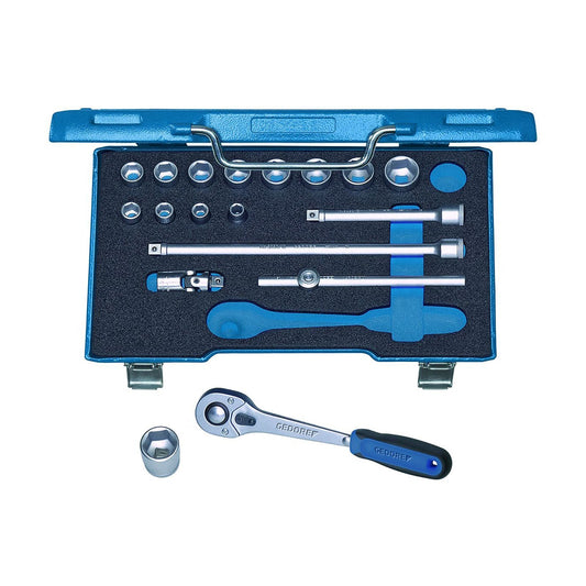 GEDORE 30 HMU-10 - 3/8" Hex Socket Set