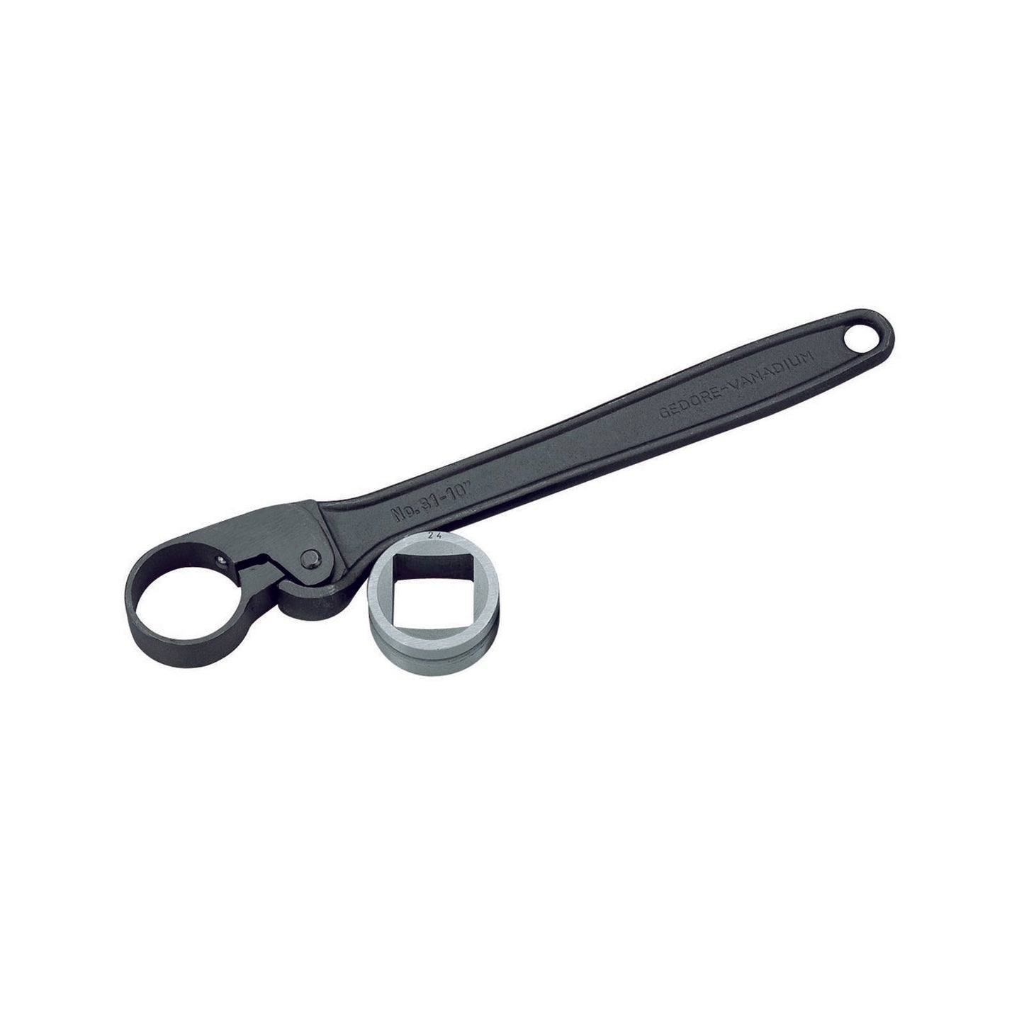 GEDORE 31 VR 19 - Square Ring, 19 mm