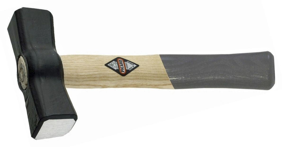 Picard 0004201 - 1500 - Maceta albañil con mango de madera de fresno (1500 g) - Ferrotecnia