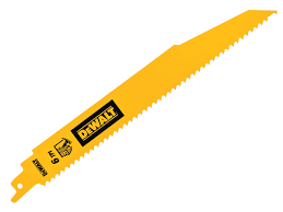 Cuchilla de demolición bimetálica para madera (228 mm x 6 TPI, 5 unidades)