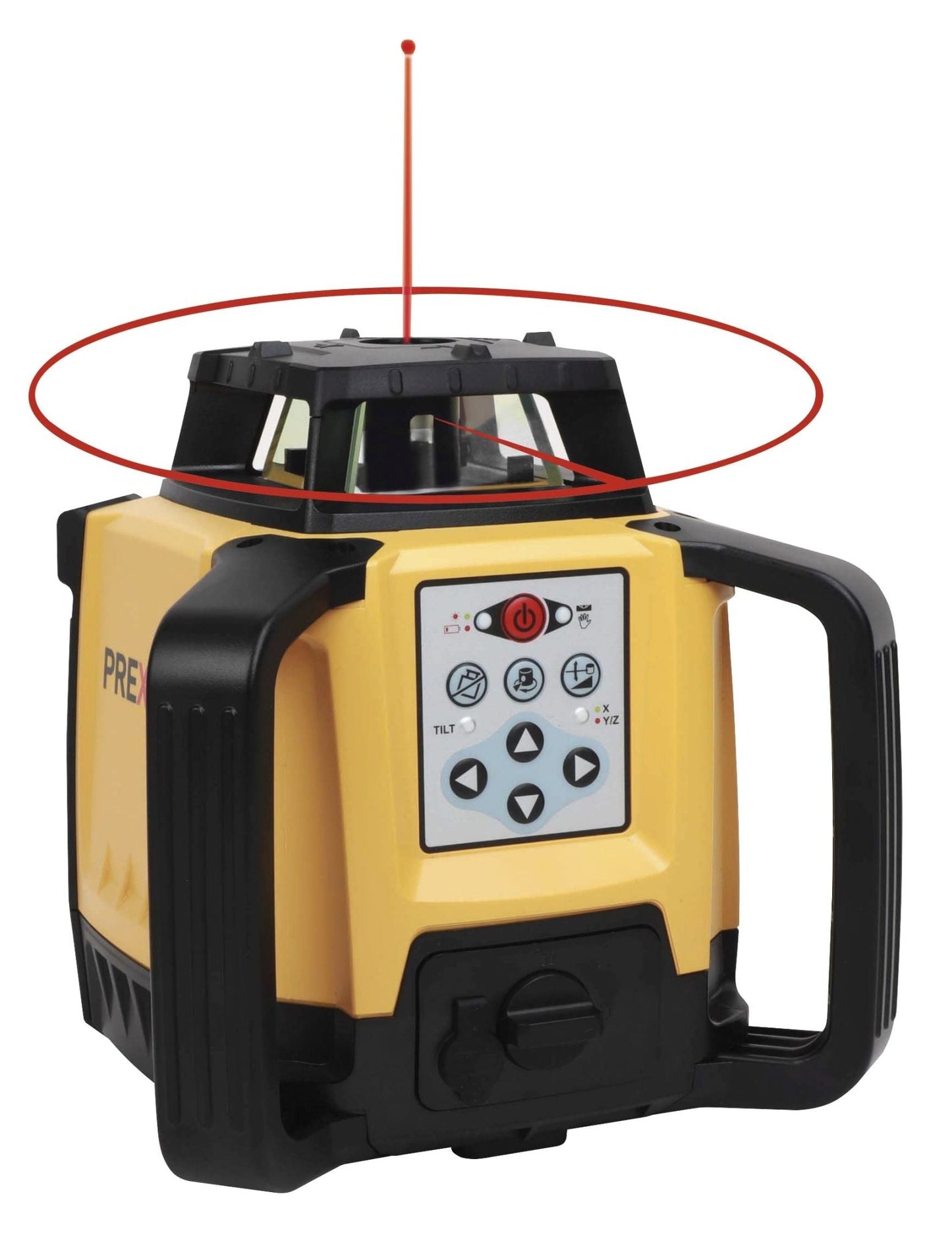 Prexiso 8250395 - Nivel láser rotativo horizontal y vertical PR500HV - Ferrotecnia