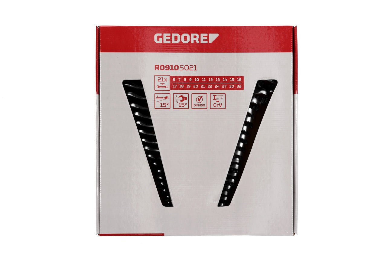 R09105021 - Juego de 21 llaves combinadas, 6 - 32mm - Ferrotecnia