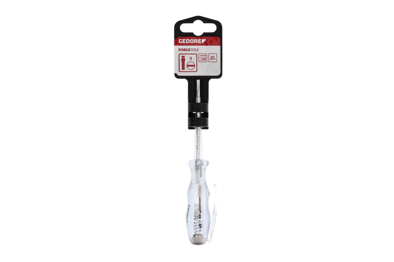 R38120312 - Detector de fase 120 - 250 V para tornillos ranurados 3 mm 135 mm - Ferrotecnia