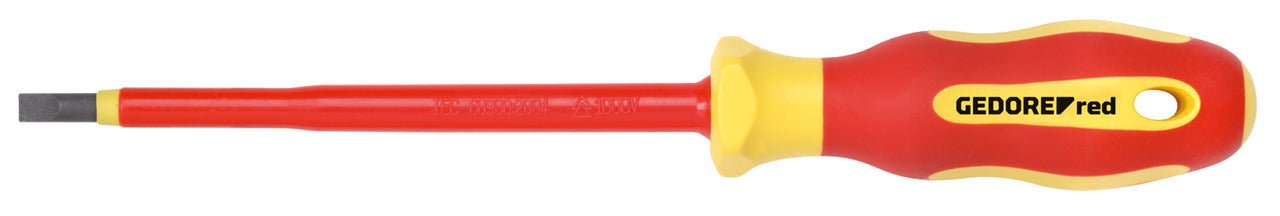 R39105524 - Destornillador VDE para tornillos ranurados 5,5x1x125 mm - Ferrotecnia