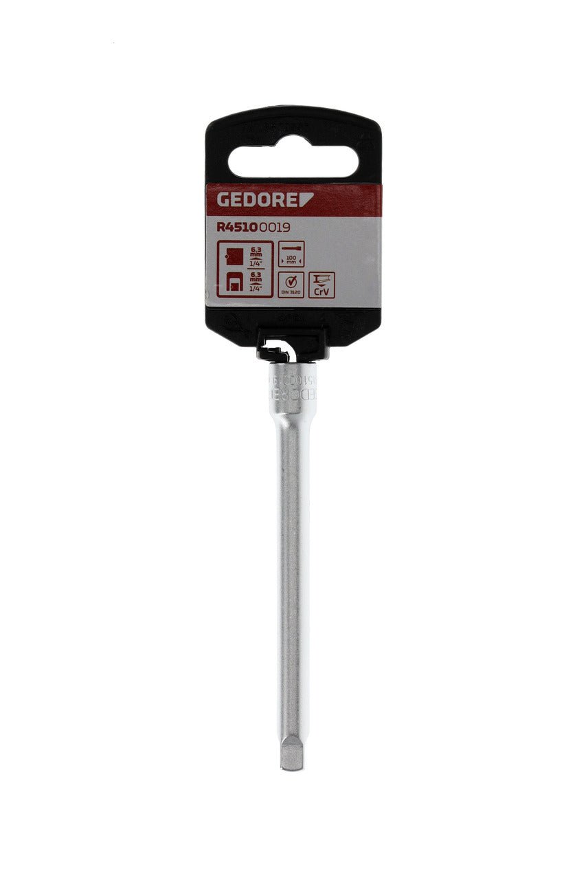 R45100019 - Alargadera para llaves de vaso 1/4" L=100 mm - Ferrotecnia