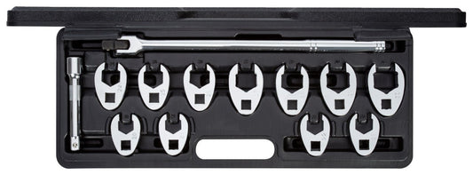 R68003013 - Juego de llaves crowfoot con arrastre de 1/2", 20 - 32 mm, 13 piezas - Ferrotecnia