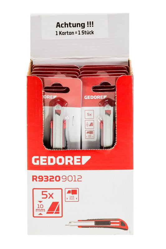 R93209012 - Display de punto de venta con 10 cutters de 9mm - Ferrotecnia
