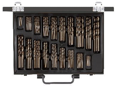 R93500170 - Juego de brocas helicoidales Ø 1 - 10 mm 0,5 mm incremento, 170 piezas - Ferrotecnia