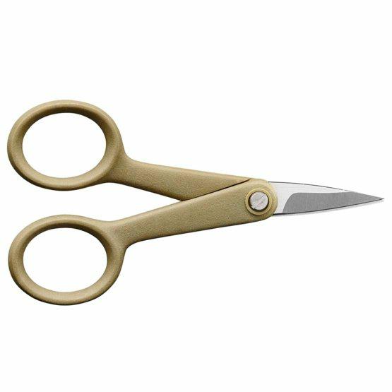 Fiskars ReNew Tijeras de manicura, Longitud: 10 cm, Acero inoxidable/plástico reciclado, Fabricado con materiales 100% reciclables, 1062548