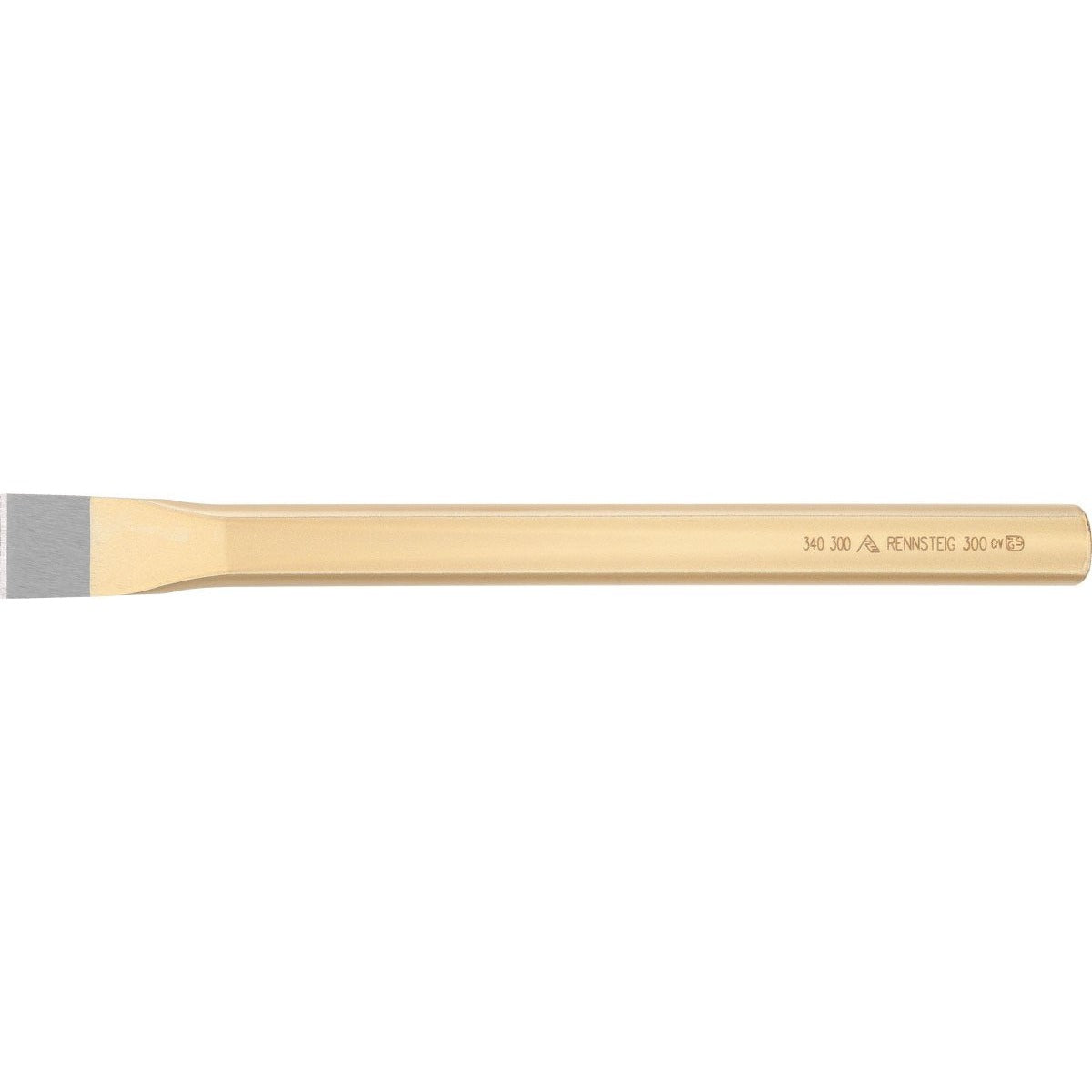Rennsteig 340 400 1 SB - Rennsteig construction flat chisel 400x23x13 mm. (in self-service packaging)